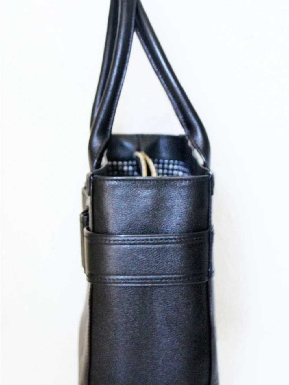 Kate Spade Black Leather Bow Satchel